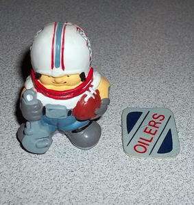   PVC Figure Houston Oilers Mascot RARE Tudor Games Titans Texans  