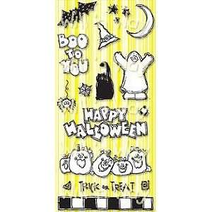  Will ´n Way   Boo To You Clear Stamp Set Arts, Crafts 