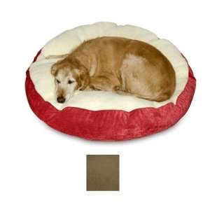  Scout Deluxe Round Dog Bed   Small   Birch/Sherpa (Birch 