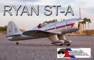 GOLDEN AGE MODELWORKS RYAN STA 44 WS FIBERGLASS RC  