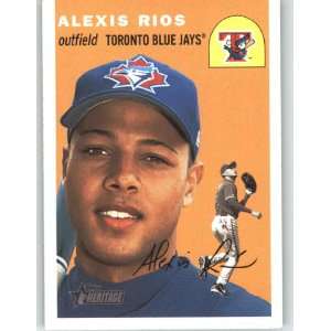  2003 Topps Heritage #195 Alexis Rios   Toronto Blue Jays 