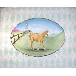 Walking Horse Original Painting   Limited Edition