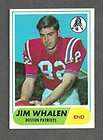 1968 Topps # 20 Jim Whalen   Boston Patriots   NM