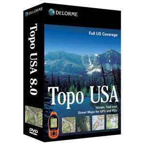  Delorme Topo USA 8.0 National Edition GPS & Navigation