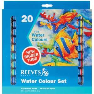  Watercolor Paint Tubes 20 Colors Arts, Crafts & Sewing