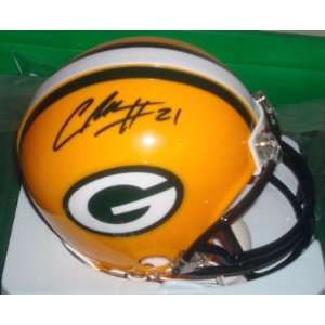  Charles Woodson Autographed Mini Helmet   Autographed NFL 