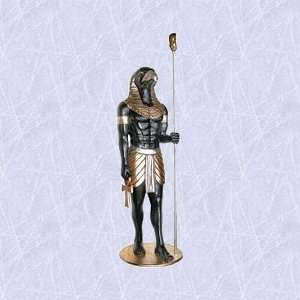  Horus egyptian falcon god statue life size sculpture 