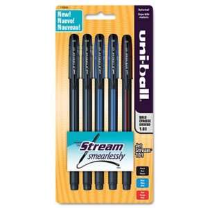 Jetstream 101 Roller Ball Stick Water Resistant Pen, Assorted Ink, Med