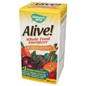  Natures Way   Alive With Iron Tabs, 60 tablets Health 