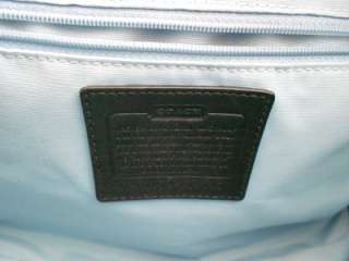 AUTHENTIC COACH BLACK LEATHER GALLERY TOTE purse bag handbag #15147 