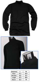   Half Turtle neck T shirts Basic Casual Long Sleeve Jobs Style  