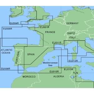   Bluechart MEU013R Italy, Southwest and Tunisia GPS & Navigation