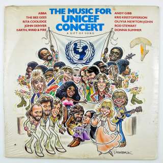 ABBA, BEE GEES, & OTHERS The Music For Unicef Concert LP (STILL SEALED 
