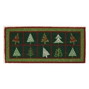  Lots of Trees Christmas Doormat Patio, Lawn & Garden