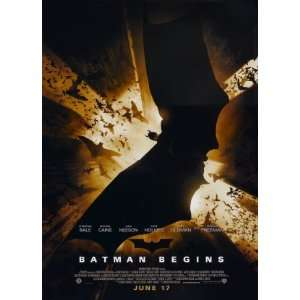  BATMAN BEGINS movie poster flyer 11 x 17 inches CHRISTIAN BALE 
