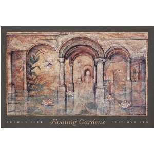  Floating Gardens by Arnold Iger. Size 36 inches width by 