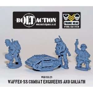  Bolt Action 28mm Waffen SS Combat Engineers and Goliath 