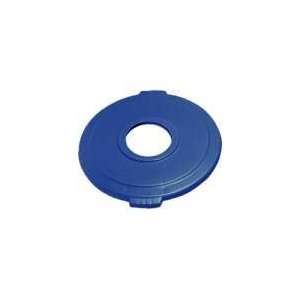   Bronco Blue Lid for Round Recycling Container