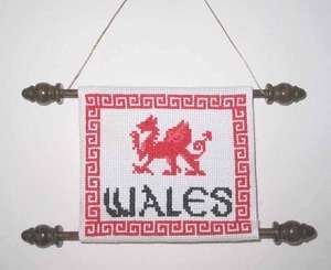Celtic Obsessions Welsh Dragon Cross Stitch Pattern  