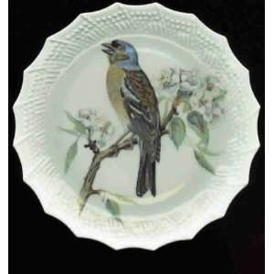   hand painted LIMOGES/FRANCE plate w/Blue Type Bird 