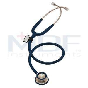   One Stainless Steel Dual Head Stethoscope Color BlackOut (All Black