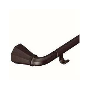 Moen YB9724ORB Felicity 24 Inch Towel Bar with Hook, Oil Rubbed Bronze
