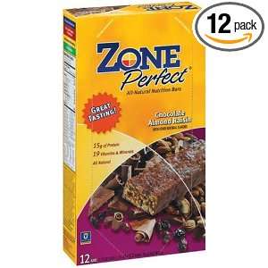 ZonePerfect All Natural Nutrition Bar, Chocolate Almond Raisin, 1.76 