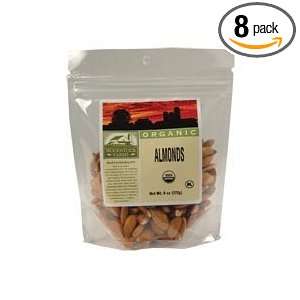 Woodstock Farms Organic Almonds ( 8x8 Grocery & Gourmet Food