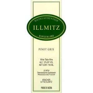  Alois Kracher Pinot Gris Illmitz 2007 750ML Grocery 