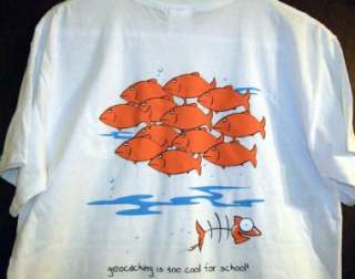 SCHOOL GEOCACHING T SHIRTS by PHISH MARKET  