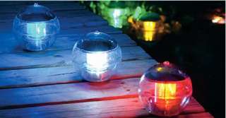 Solar Garden LED Light Lamp Color Change Water Floating  