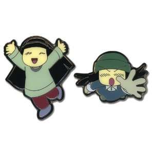  Wallflower Sunako Anime Pins (Set of 2) Toys & Games