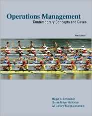 Operations Management Contemporary Concepts and Cases, (0073403385 