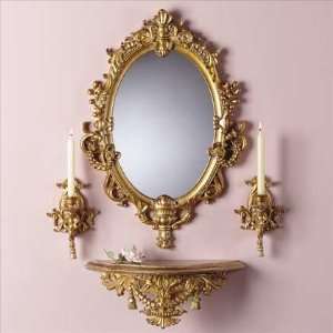  Baroque Wall Mirror Set of 4