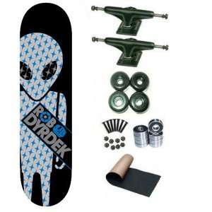  Alien Workshop Dyrdek Silver Foil Soldier 7.62 Skateboard 