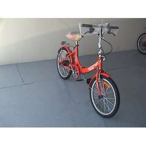 Folding Bike 20 Inchces Color RED