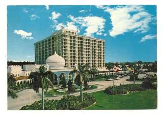 FREEPORT BAHAMAS Princess Tower Hotel Vintage Postcard  