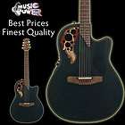 Ovation Adamas II 2081GT 5 Black Acoustic Electric Guitar   Top of the 