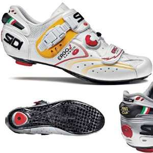  Sidi Ergo II Carbon Road Cycling Shoes   White Sports 