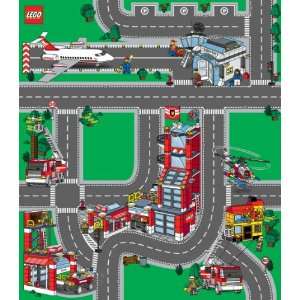  Blip Toys Lego Playmat Fire & Airport Theme Toys & Games