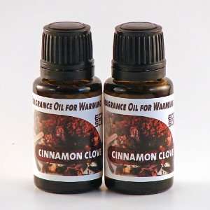 Pack. Cinnamon Clove Fragrance Oil for Warming from Ecoscents (15 mL 