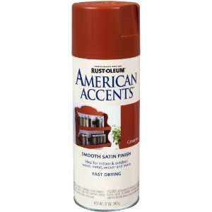  Rust Oleum 7931830 American Accents Spray, Satin Cinnamon 