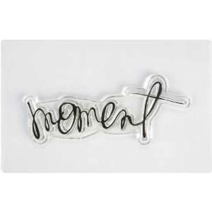  Heidi Swapp Clear Rubber Stamps   Moment Arts, Crafts 