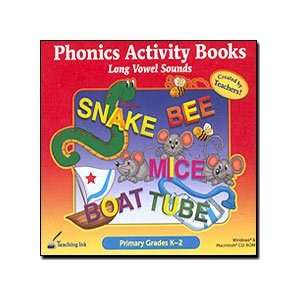   Activity Books   Long Vowel Sounds (Grades K 2)