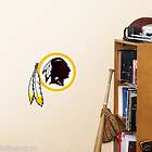 Washington Redskins FATHEAD Official Logo NFL 12x11 Wall Graphic 