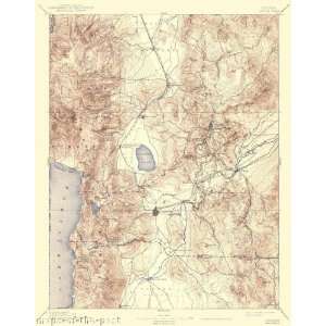    USGS TOPO MAP CARSON SHEET NEVADA (NV) 1893