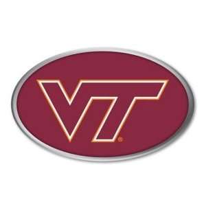  Virginia Tech Hokies Color Auto Emblem