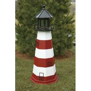  Amish Made Wooden Assateague Lighthouse   4 Patio, Lawn 