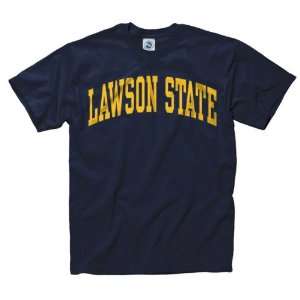  Lawson State Community College Cougars Navy Arch T Shirt 