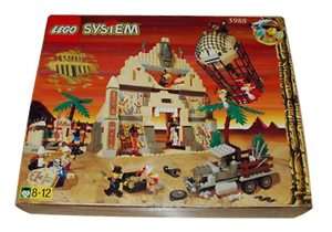 Lego Adventurers Desert The Temple of Anubis 5988  